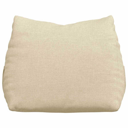 Ryggkudde Kräm 45 x 20 x 35 cm tyg