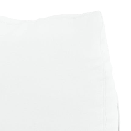 Ryggkudde Vit 45 x 20 x 35 cm tyg