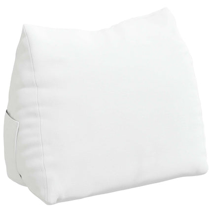 Ryggkudde Vit 45 x 20 x 35 cm tyg