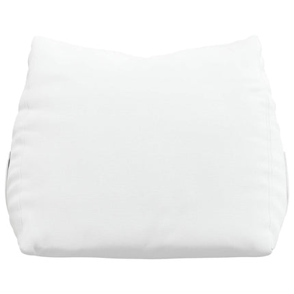 Ryggkudde Vit 45 x 20 x 35 cm tyg