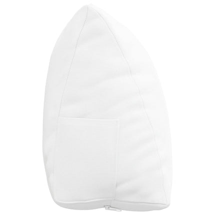 Ryggkudde Vit 45 x 20 x 35 cm tyg