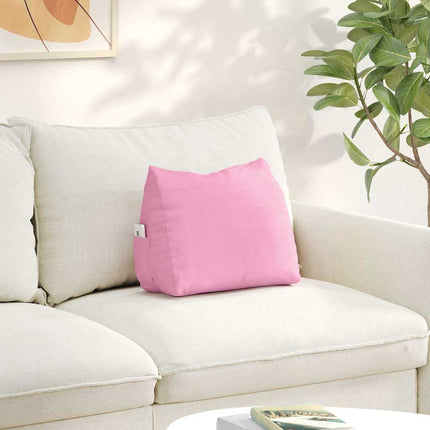Ryggkudde Rosa 45 x 20 x 35 cm tyg