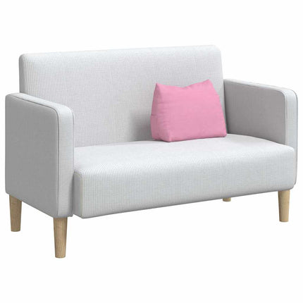Ryggkudde Rosa 45 x 20 x 35 cm tyg