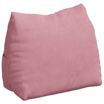 Ryggkudde Rosa 45 x 20 x 35 cm Kordread tyg