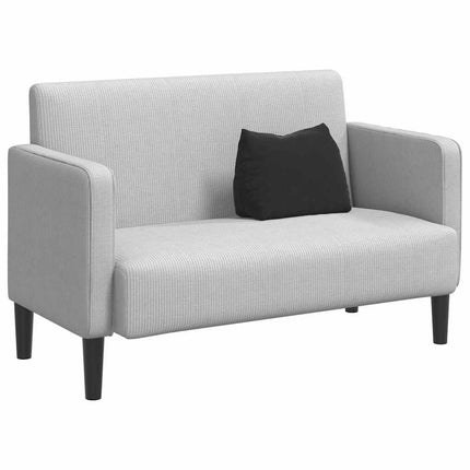 Ryggkudde Svart 45 x 20 x 35 cm Kordread tyg
