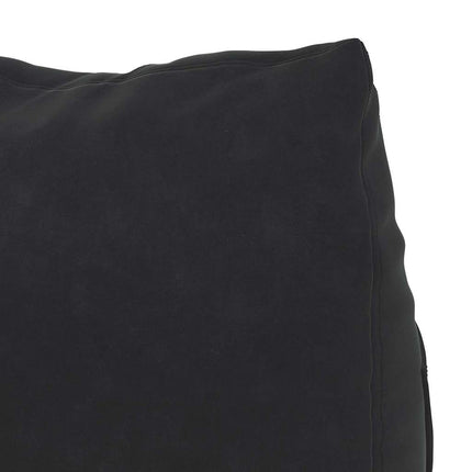 Ryggkudde Svart 60 x 20 x 50 cm Kordread tyg