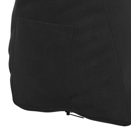 Ryggkudde Svart 60 x 20 x 50 cm Kordread tyg