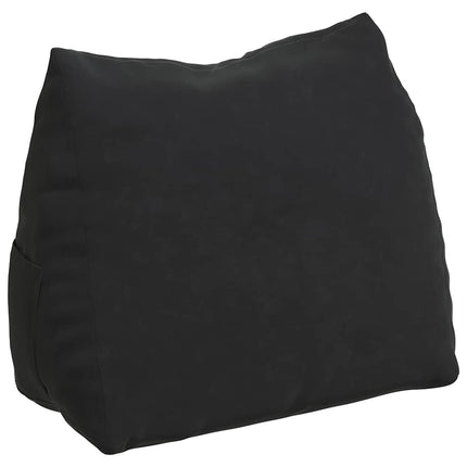 Ryggkudde Svart 60 x 20 x 50 cm Kordread tyg