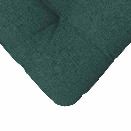 Sittkuddar 4 pcs Mörkgrön 40 x 40 x 12 cm tyg