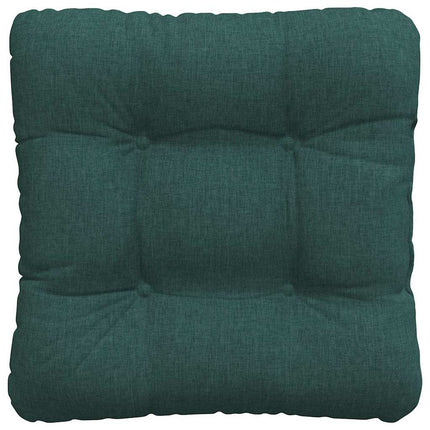 Sittkuddar 4 pcs Mörkgrön 40 x 40 x 12 cm tyg