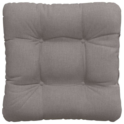 Sittkuddar 4 st Tyg Taupe 40 x 40 x 12 cm