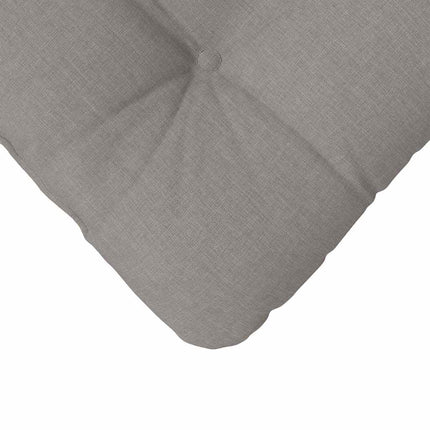 Sittkuddar 4 pcs Taupe 45 x 45 x 12 cm tyg