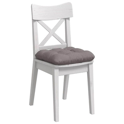 Sittkuddar 4 pcs Taupe 45 x 45 x 12 cm tyg
