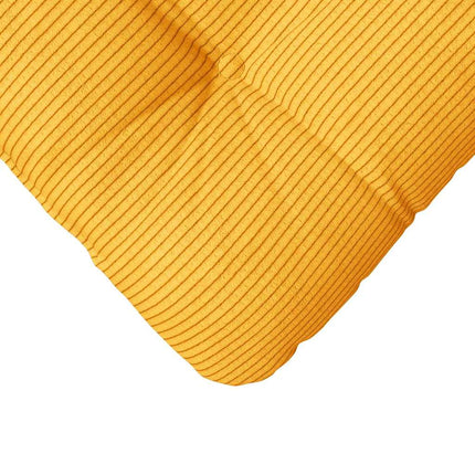 Sittkuddar 4 pcs Ljusgul 45 x 45 cm Kordread tyg