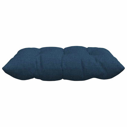 Sittkuddar 4 pcs Blå 40 x 40 x 6 cm tyg