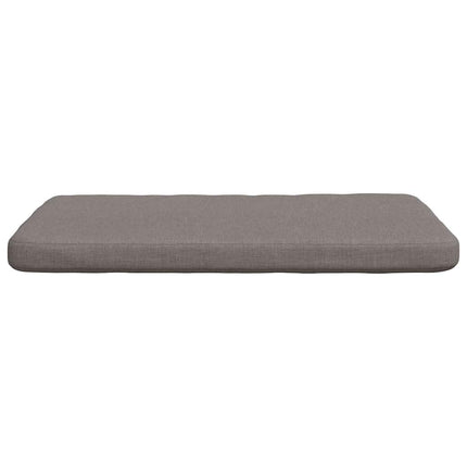 Sittkuddar 4 pcs Taupe 40 x 40 x 3 cm tyg