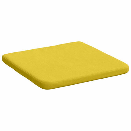 Sittkuddar 4 pcs Ljusgul 40 x 40 x 3 cm tyg