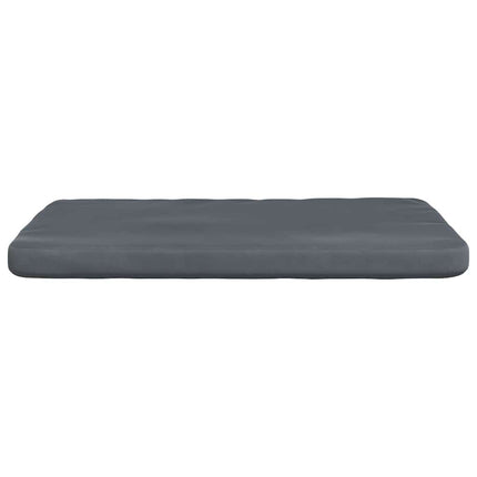 Sittkuddar 4 pcs Mörkgrå 40 x 40 x 3 cm Sammet