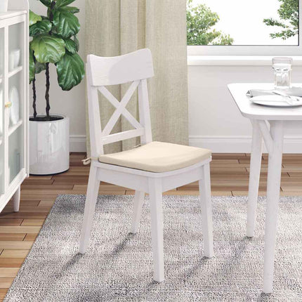 Sittkuddar 4 pcs Beige 40 x 40 x 3 cm Mikrofiber Tyg