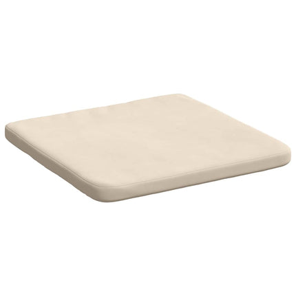 Sittkuddar 4 pcs Beige 40 x 40 x 3 cm Mikrofiber Tyg