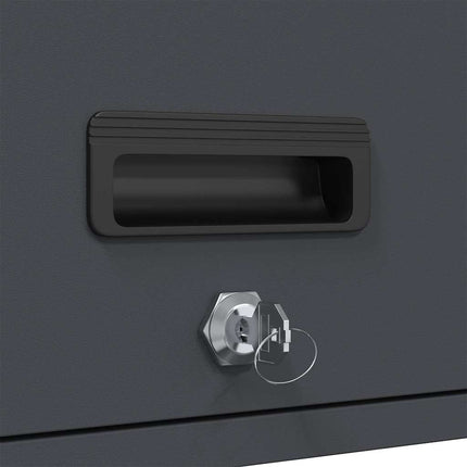 Vägghylla för garage Antracit 60 x 40 x 53 cm