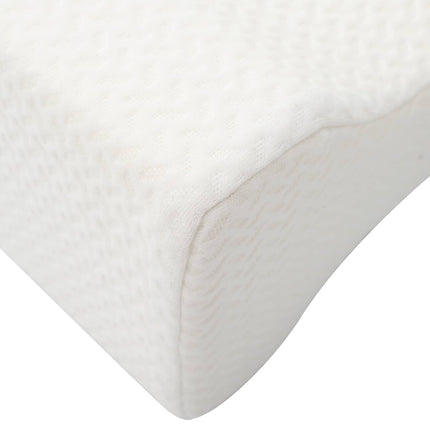 Knee Pillow Vit Minneskum och polyester 26 x 21,5 x 15 cm