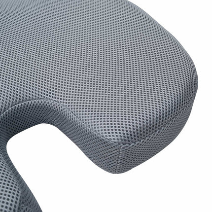 Sittkudde Enfärgad Grå 47 x 37 x 8 cm Minneskum