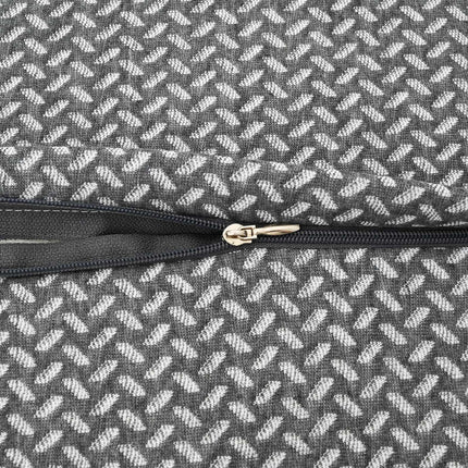 Kudde med kudde Grå 60 x 34 x 11 cm Polyester