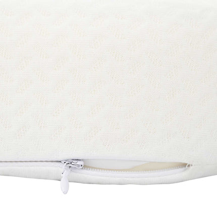 Nackkudde Enfärgad Vit 53 x 35 x 11 cm Minneskum