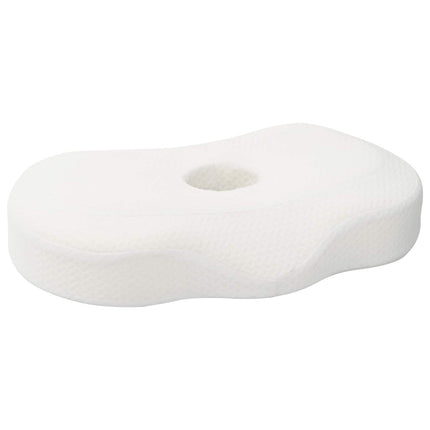 Nackkudde Enfärgad Vit 53 x 35 x 11 cm Minneskum