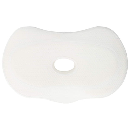 Nackkudde Enfärgad Vit 53 x 35 x 11 cm Minneskum