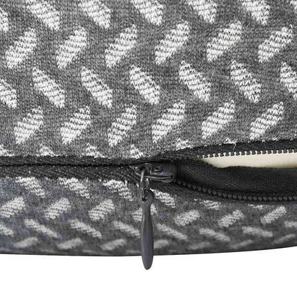 Resekudde för nacken Enfärgad Grå 30 x 28 x 14 cm Polyester