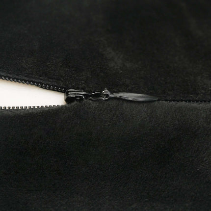 Resekudde för nacken Enfärgad Svart 27 x 26 x 14 cm Minneskum