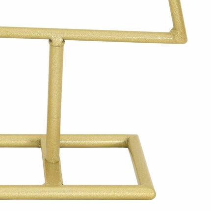 Metall julgran med stativ Guld 60 cm Pulverlackerad stål