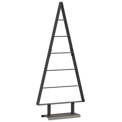 Metall julgran med stativ Svart 90 cm Stål