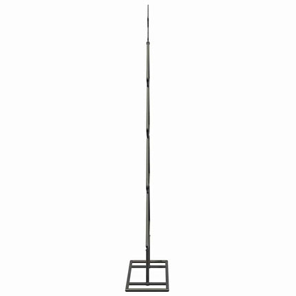 Metall julgran med stativ Svart 90,5 cm Stål