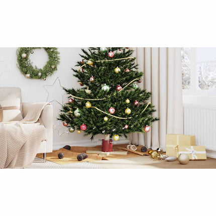 Julgranställ 1.73 Röd 50 x 50 x 16 cm Massiv furu
