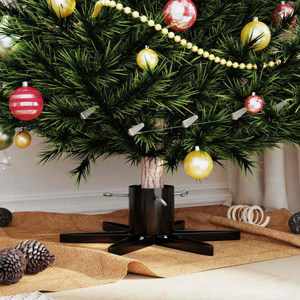 Julgranställ 1.73 med vattentank Svart 50 x 50 x 15,5 cm Stål