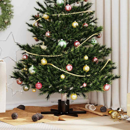 Julgranställ 1.73 med vattentank Svart 50 x 50 x 15,5 cm Stål