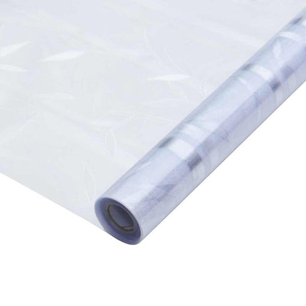 Statisk fönsterfilm Bamboo-mönster 45 x 500 cm PVC