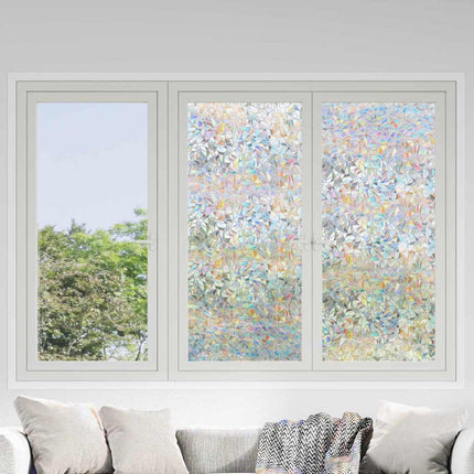 Statisk fönsterfilm Transparent 90 x 1000 cm PVC