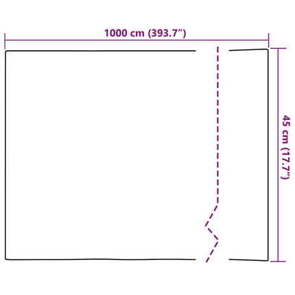 Självhäftande Fönsterfilm Frostad grå 45 x 1000 cm PVC