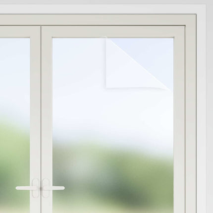 Självhäftande Fönsterfilm Frostad vit 90 x 500 cm PVC