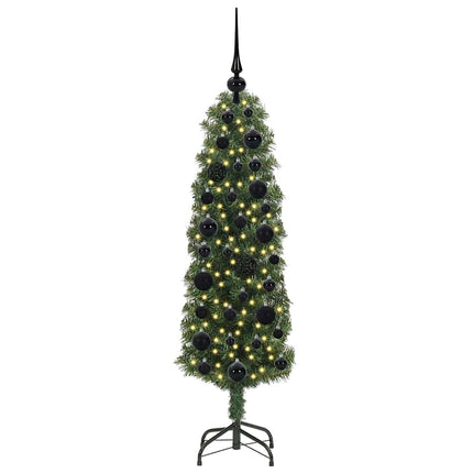 Konstgjord julgran Grön 120 cm PVC och stål och plast