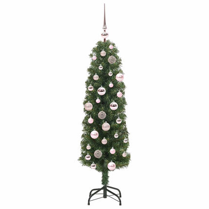 Konstgjord julgran Grön 120 cm PVC och stål och plast