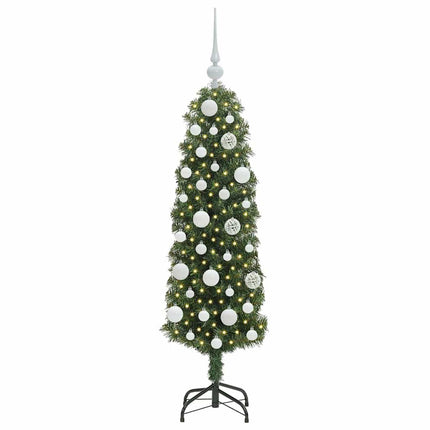 Konstgjord julgran Grön 120 cm PVC och stål och plast