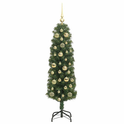 Konstgjord julgran Grön 120 cm PVC och stål och plast