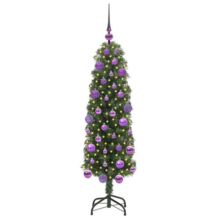 Konstgjord julgran Grön 120 cm PVC och stål och plast
