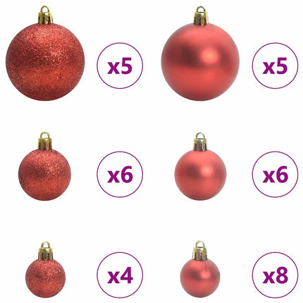 Konstgjord julgran Grön 150 cm PVC och stål och plast