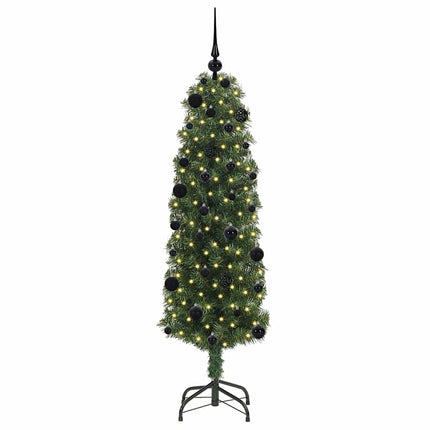 Konstgjord julgran Grön 150 cm PVC och stål och plast